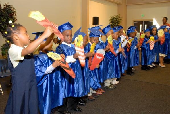 Our yearly preschool graduation is the best part of our year.