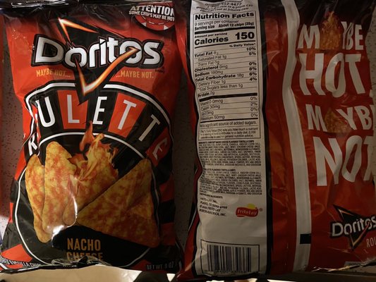 Roulette Doritos... Maybe Hot Maybe Not