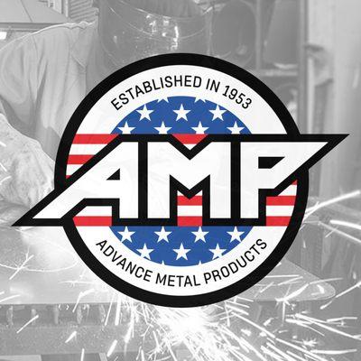 Advance Metal Products emblem design.