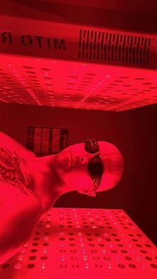 Red light therapy helps your cells on a molecular level... Now THAT is taking recovery deeper