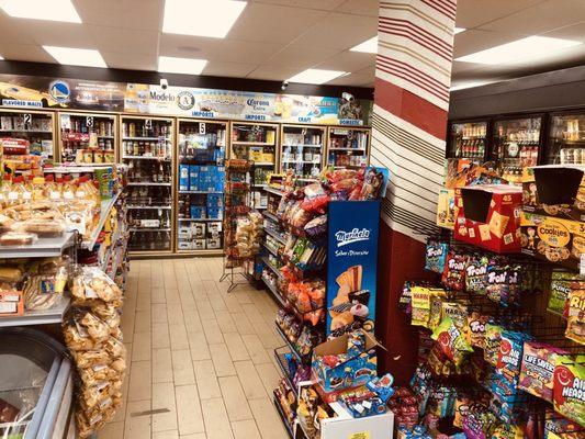 Snack and grocery area