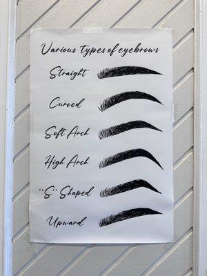 Pick your brows!