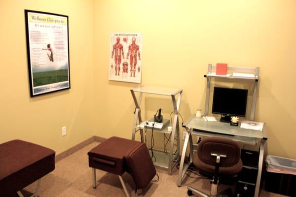 Our new patient consult room