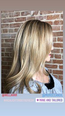 Highlights / Color / Haircut / Blowout / Style