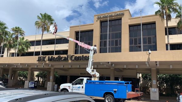 Flagpole Installation