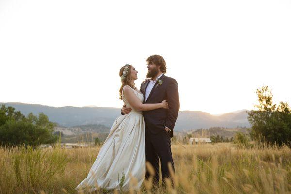 One of our beautiful Montana weddings.