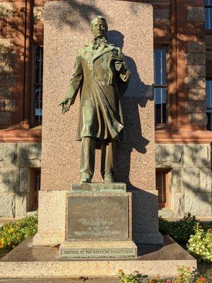 Richard Ellis Statue, Waxahachie