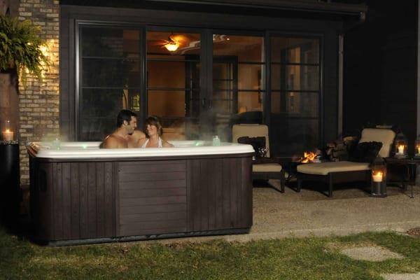 Quality Together Time in the Hot Tub