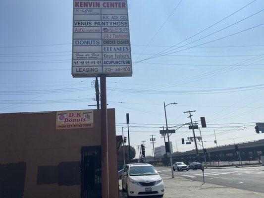 D.K Donuts is on the corner of Maple and 16th. Worth a quick stop for great donuts.