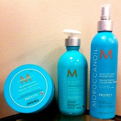 We carry Moroccanoil products!