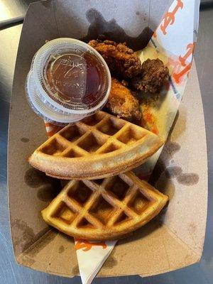 Nashville Hot Chicken and Waffles