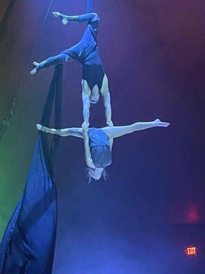 Circus show based on legend of sleepy hollow