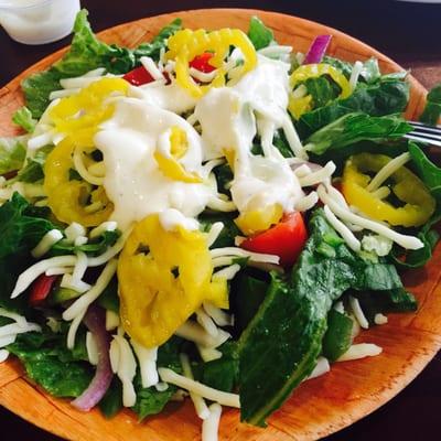 Side house salad