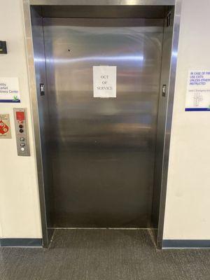 Elevator not working for multiple weeks now