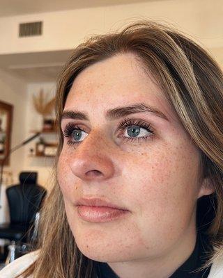 Brow shaping and tint by Mackenzie