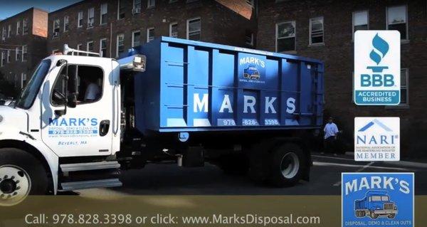 Mark's disposal, demo & clean outs