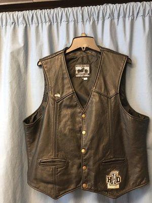 Front of biker vest