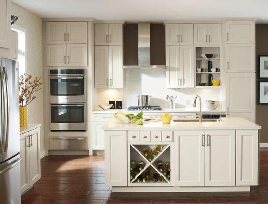 Diamond cabinets inspiration.Style: Caldera. Material: Maple. Paint Color: Dover