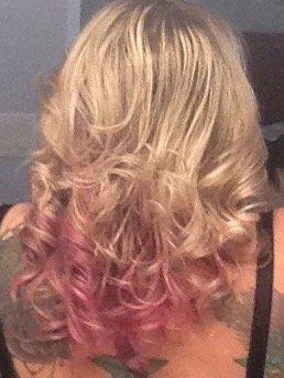 I asked for pink. She nailed it!