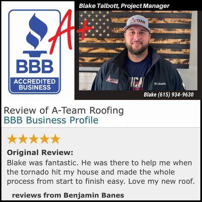 Call the A-Team for a free roof inspection today! We offer commercial and residential roof repair and replacement!