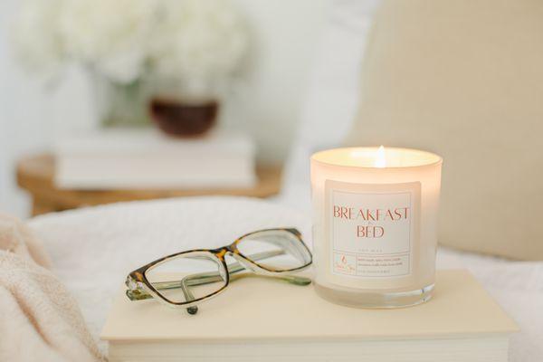 Breakfast in Bed - butter, maple notes, waffle, cinnamon, baked tonka bean, vanilla, sugar, musk