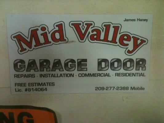 Mid Valley Garage Doors