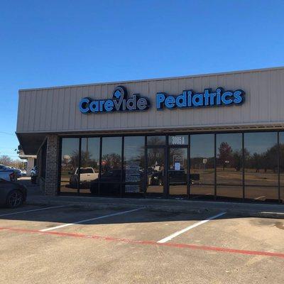 Carevide Pediatrics Entrance