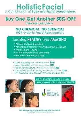 Holistic Facial; Valentines Day Special