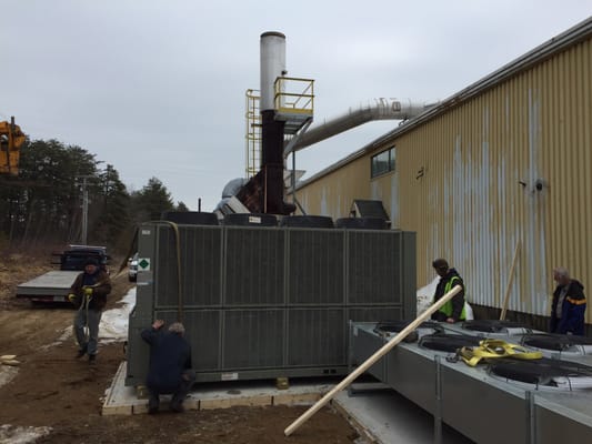 120 Ton Chiller we did in Concord