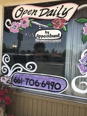 Make an appointment to shop