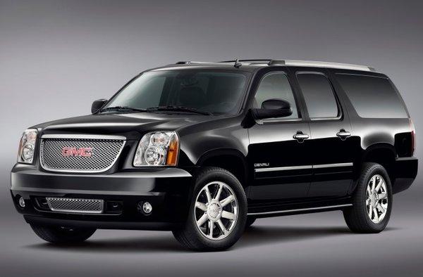 7 Passengers GMC SUV perfect for large group.