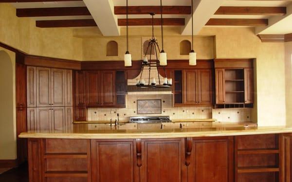 Custom Kitchen with Granite countertop