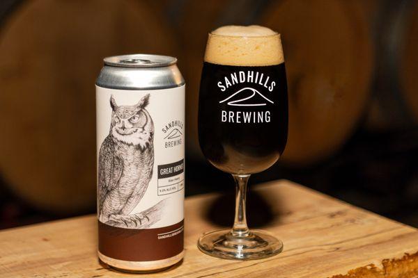 Sandhills Brewing - Great Horned, Wee Heavy