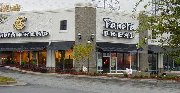 Hunnicutt's portfolio includes many restaurant spaces such as this Panera.