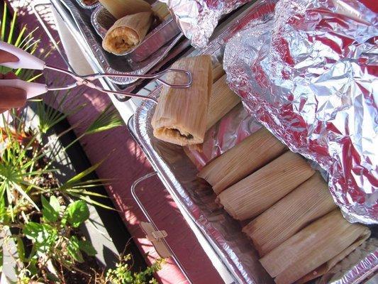 Red Chili Chicken Tamales at The Drifter Hotel