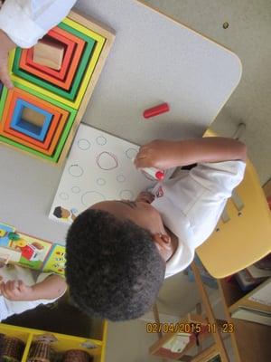 Fine Motor Development
 Writing Practice