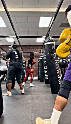 Boxing class