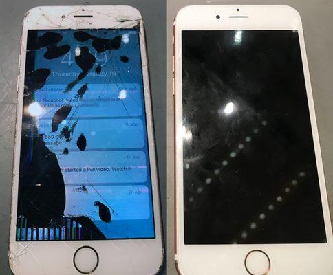 iPhone Glass and LCD Repair