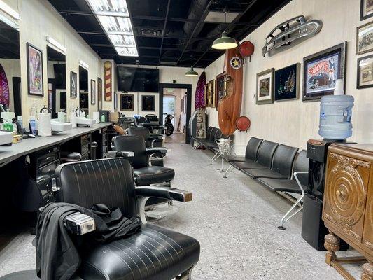 Awesome old school barbershop