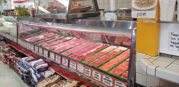 All the different meats you can buy to take home and cook