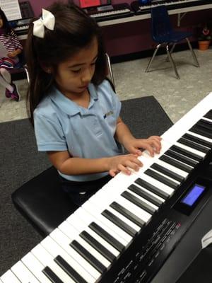 Integrated, sequential piano classes