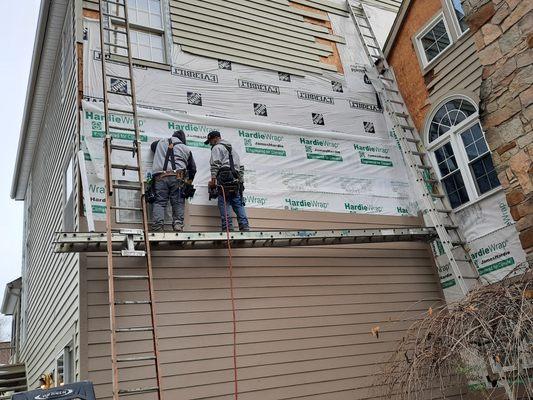 Fiber cement siding