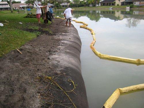 Geo Tube Shoreline Restoration