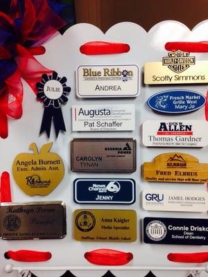 We are your source for name badges!