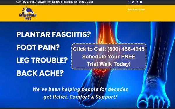 Foot pain relief and plantar Fasciitis relief in Delray Beach, FL!