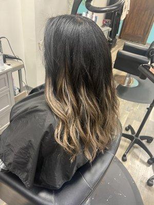 After extensions by Amber Leigh