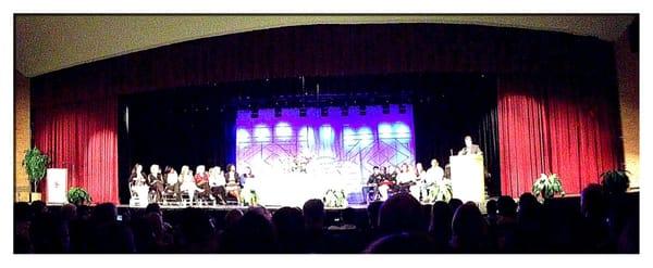 Senior Awards. Just to the M's. By end, I'll need to shave. Proud of Warren, & his friends. Oh what the heck - ALL THESE KIDS!