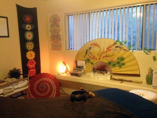 Kellye Houck's Massage space