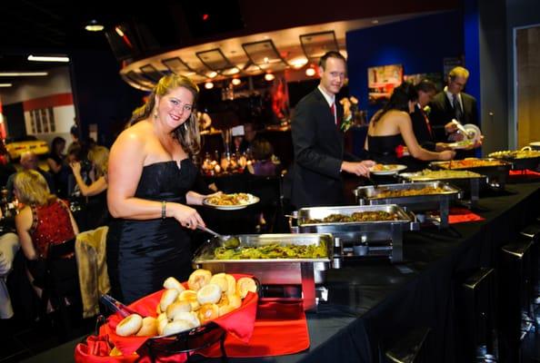 Everyone loved the food at our wedding! - Photo Courtesy of Bayphoto Net Photography