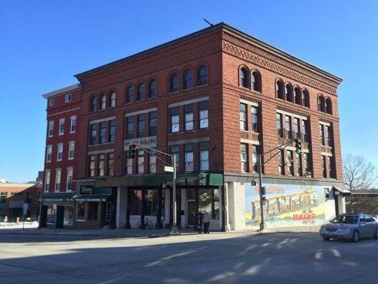 The Main Tavern located at the corner of Main and Union Streets - downtown Bangor!